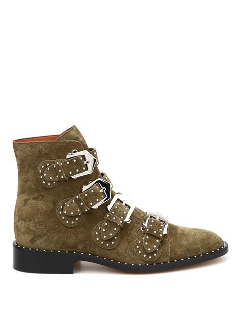 givenchy studded boots suede|givenchy boots women.